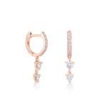 925 Silver Stardust Huggies - Image 3