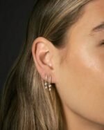 925 Silver Stardust Huggies - Image 7