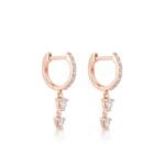 925 Silver Stardust Huggies - Image 4