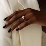 925 Silver 1.5CT Oval Cut Diamond Engagement Ring - Image 2