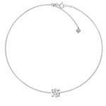 925 Silver Statement Solitaire Diamond Chain
