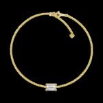 925 Silver Statement Solitaire Diamond Chain - Image 5