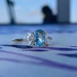 925 Silver Tanzanite Flower Ring - Image 2