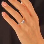 925 Silver Tanzanite Flower Ring