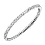 925 Silver Thin Full Eternity Band - Image 9
