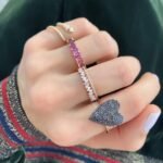 925 Silver Thin Full Eternity Band - Image 3