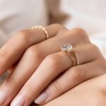 925 Silver 1.5CT Oval Cut Diamond Engagement Ring - Image 3