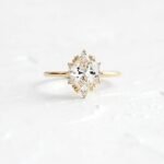 925 Silver 1.5CT Oval Cut Diamond Engagement Ring - Image 5