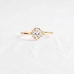 925 Silver 1.5CT Oval Cut Diamond Engagement Ring - Image 4
