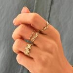 925 Silver Tiny Diamond Dainty Knot Ring - Image 4