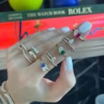 925 Silver Toi-et-Moi Gemstone Ring - Image 2