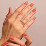 925 Silver Triangle Aquamarine Ring - Image 4