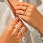 925 Silver Triangle Cut Small Solitaire Ring - Image 6