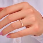 925 Silver Trio Marquise Wedding Ring