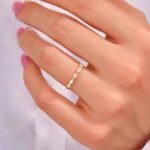 925 Silver Trio Marquise Wedding Ring - Image 3