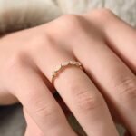 925 Silver Trio Marquise Wedding Ring - Image 6