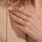 925 Silver Twisted Knot Engagement Ring