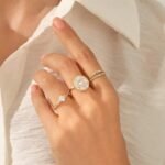 925 Silver Twisted Knot Engagement Ring - Image 4