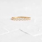 925 Silver Stacking Ring Diamond Ring - Image 2