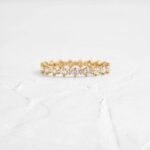 925 Silver Stacking Ring Diamond Ring