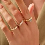 925 Silver Wave Stacking Ring - Image 6