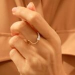 925 Silver Wave Stacking Ring - Image 3