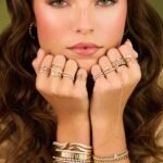 925 Silver Thin Diamond Multicoil Ring - Image 2