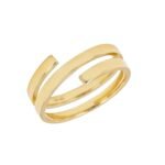 925 Silver Triple Bar Solid Ring - Image 2