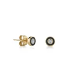 925 Silver Diamond Enamel Stud - Image 6
