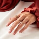 925 Silver Curved Baguette Ring - Image 3