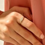 925 Silver Sparkle Pinky Silver Ring - Image 2