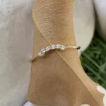 925 Silver Thin Stacking Curve Ring - Image 3