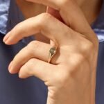 925 Silver Simple Baguette Signet Ring