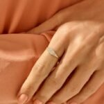 925 Silver Sparkle Pinky Silver Ring