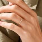 925 Silver Half Eternity Signet Ring