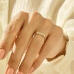 925 Silver Pave Signet Bar Ring - Image 5