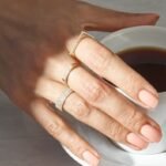 925 Silver Pave Signet Bar Ring - Image 3