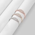 925 Silver Sparkle Pinky Silver Ring - Image 4