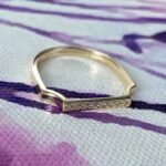 925 Silver Minimal Bar Signet Ring - Image 4