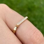 925 Silver Minimal Bar Ring - Image 5