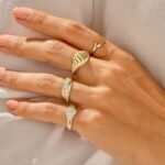 925 Silver Flat Pave Signet Ring - Image 2