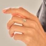 925 Silver Vintage Baguette Ring - Image 4