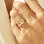 925 Silver Sunshine Signet Silver Ring