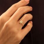 925 Silver Vintage Baguette Ring