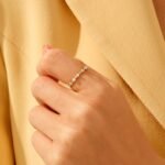925 Silver Baguette Cut Wedding Ring - Image 2