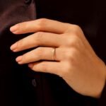 925 Silver Tiny Pave Signet Silver Ring
