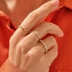 925 Silver Baguette Cut Wedding Ring - Image 4