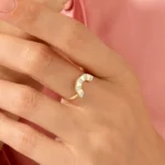 925 Silver Curve Ring - Image 5