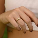 925 Silver Bezel Rhombus Ring - Image 4