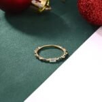 925 Silver Baguette Novella Ring - Image 4